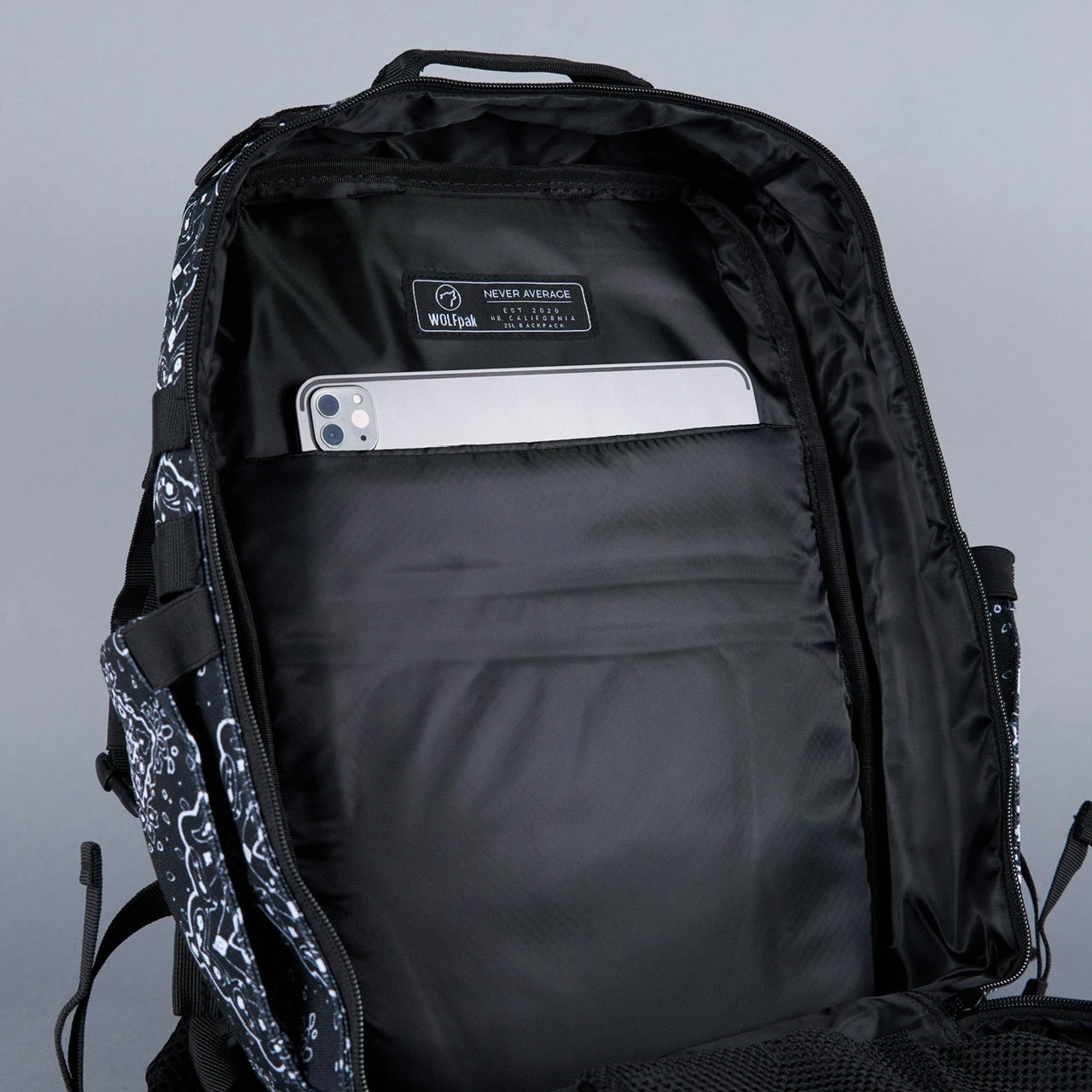 25L Backpack Black Bandana 19 25L Backpack Black Bandana - Image 19