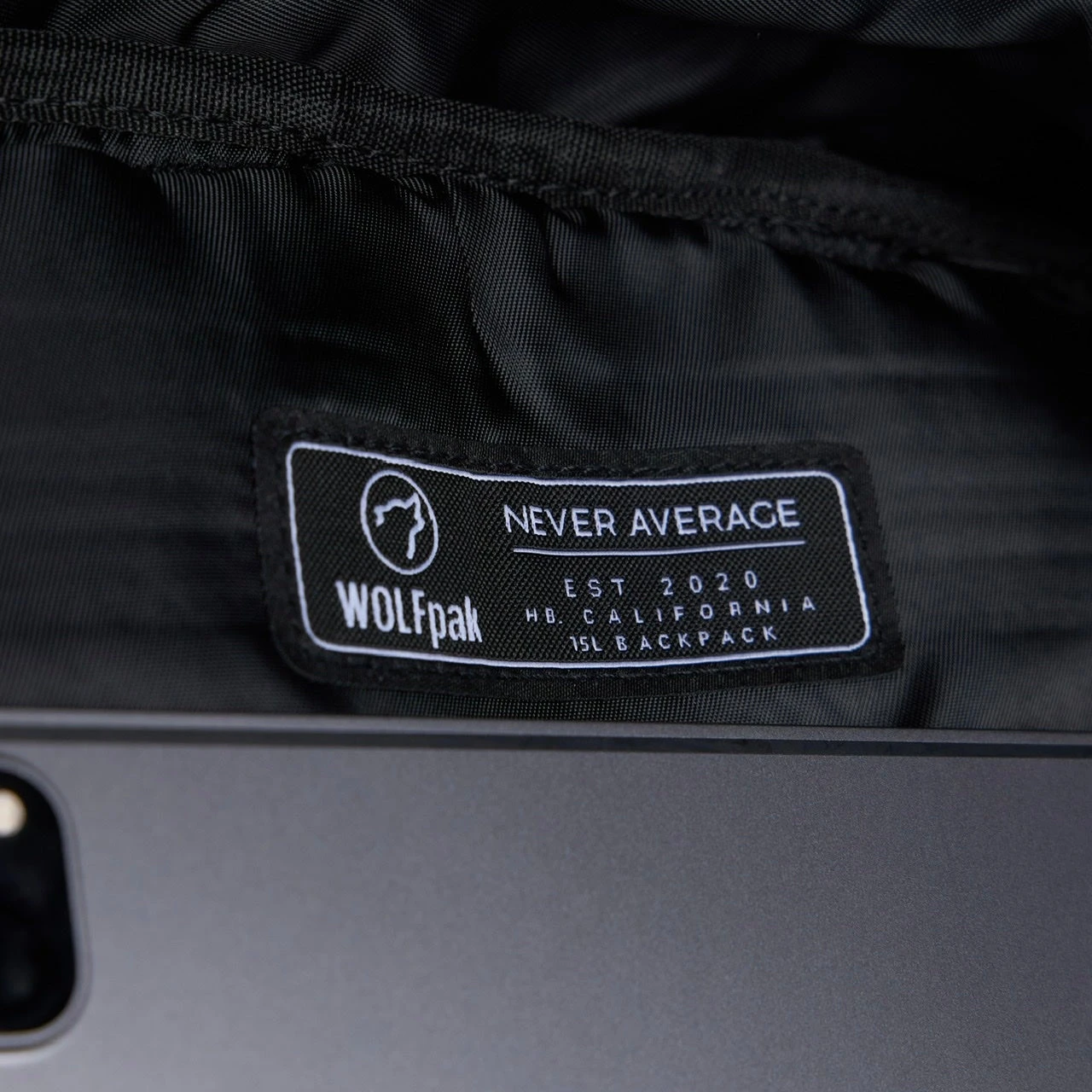 15L Backpack Alpha Black White Accents 20 15L Backpack Alpha Black White Accents - Image 20