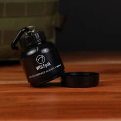 Portable Travel Funnel Keychain Container -Wolfpak 03D47F84 5AD4 45C5 9593 96AD0E88377E