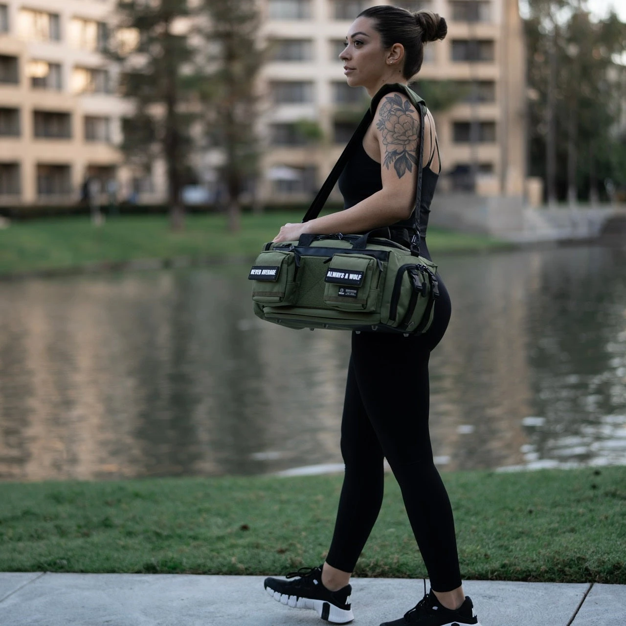 20L Mini Duffle Bag Athletic Green 4 20L Mini Duffle Bag Athletic Green - Image 4