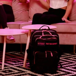 35L Backpack Black Neon Pink -Wolfpak 0A6A9624