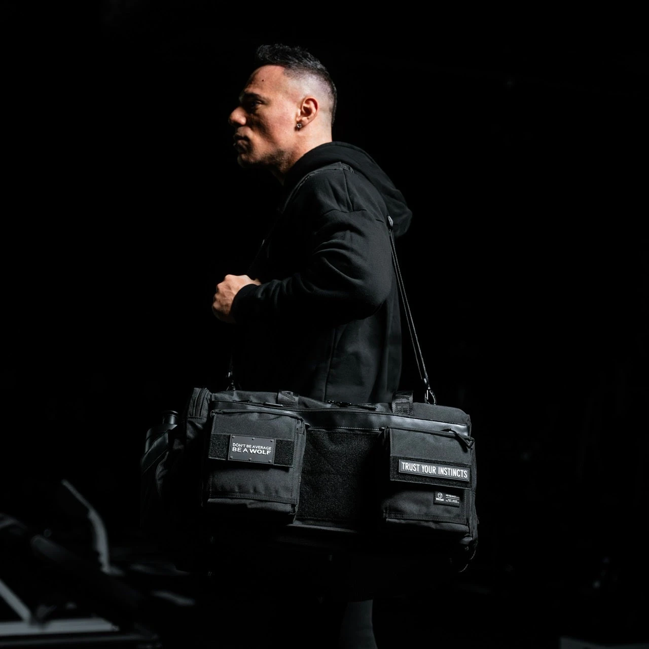 40L Alpha Black Meal Management Duffle Bag 5 40L Alpha Black Meal Management Duffle Bag - Image 5