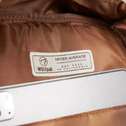 15L Backpack Mocha Brown -Wolfpak 1008CA3C 98F7 4203 9CC8 16235D81AFF9