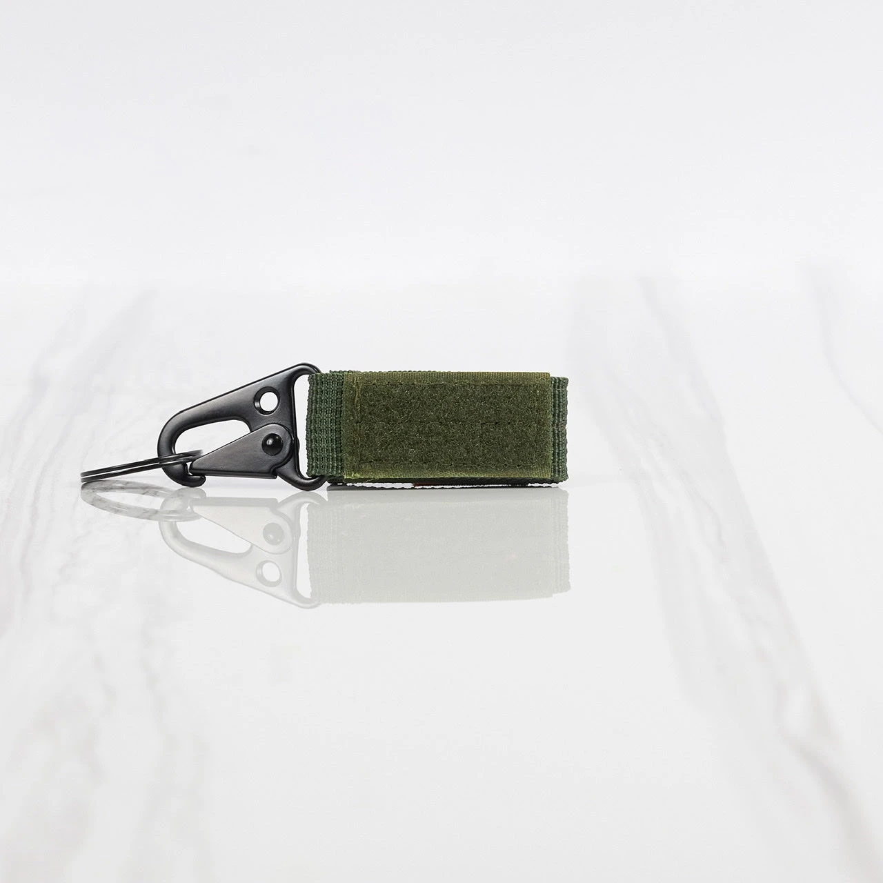 Multi-Functional Nylon Key Chain OD Green 2 Multi-Functional Nylon Key Chain OD Green - Image 2