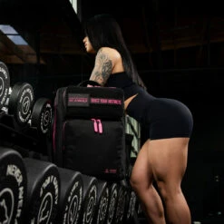 15L Backpack Black Neon Pink 25 15L Backpack Black Neon Pink -Wolfpak 17873124 81B5 4071 B9CD F634347A6CAD