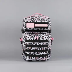 45L Backpack Leopard Pink Zip -Wolfpak 196D54D1 D095 4276 8D65 9EBA719C90A2