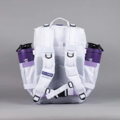 35L Backpack White With Purple Accents -Wolfpak 1D2F535A 6E0F 4C31 B3EC 8A0EFEE0F95E