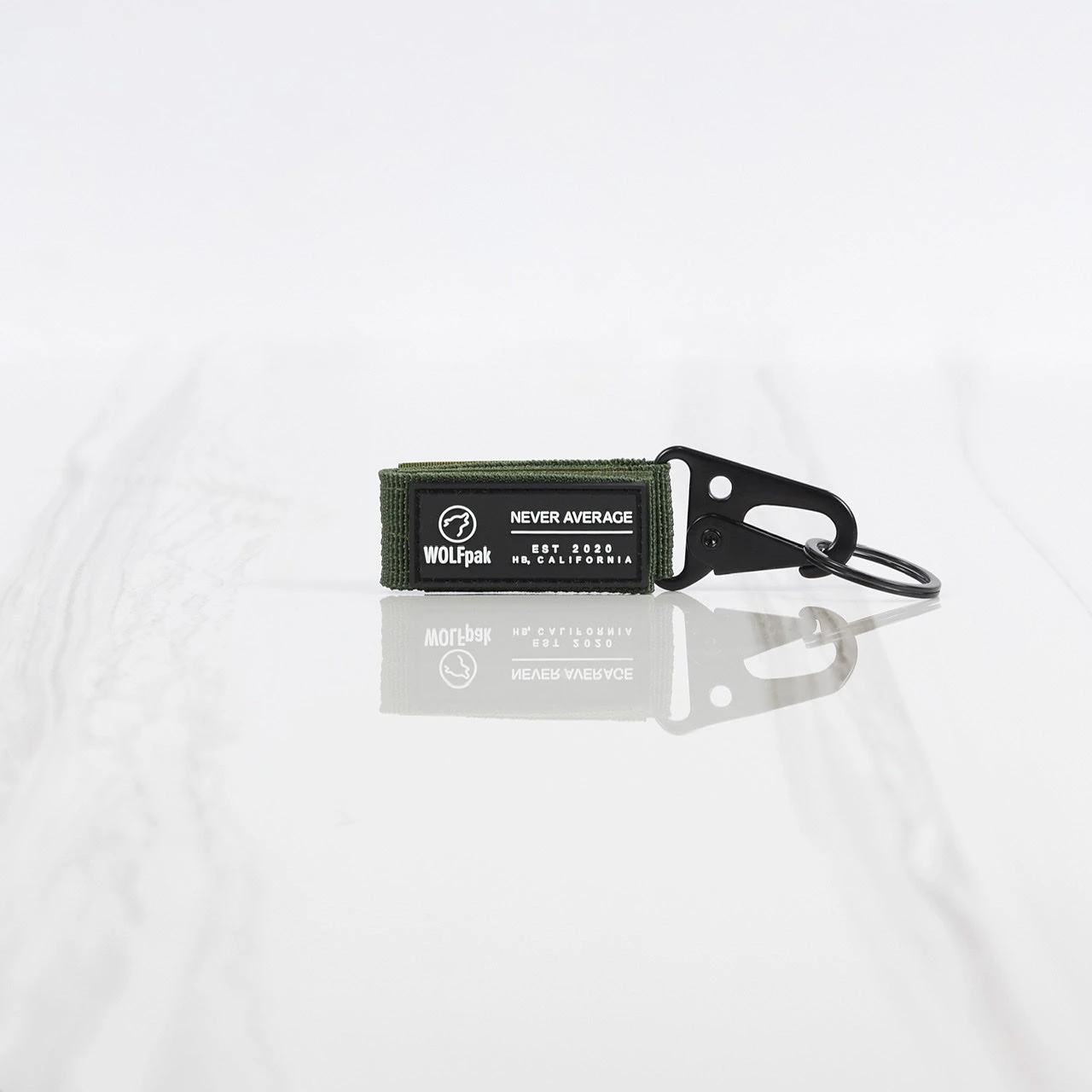 Multi-Functional Nylon Key Chain OD Green 1 Multi-Functional Nylon Key Chain OD Green