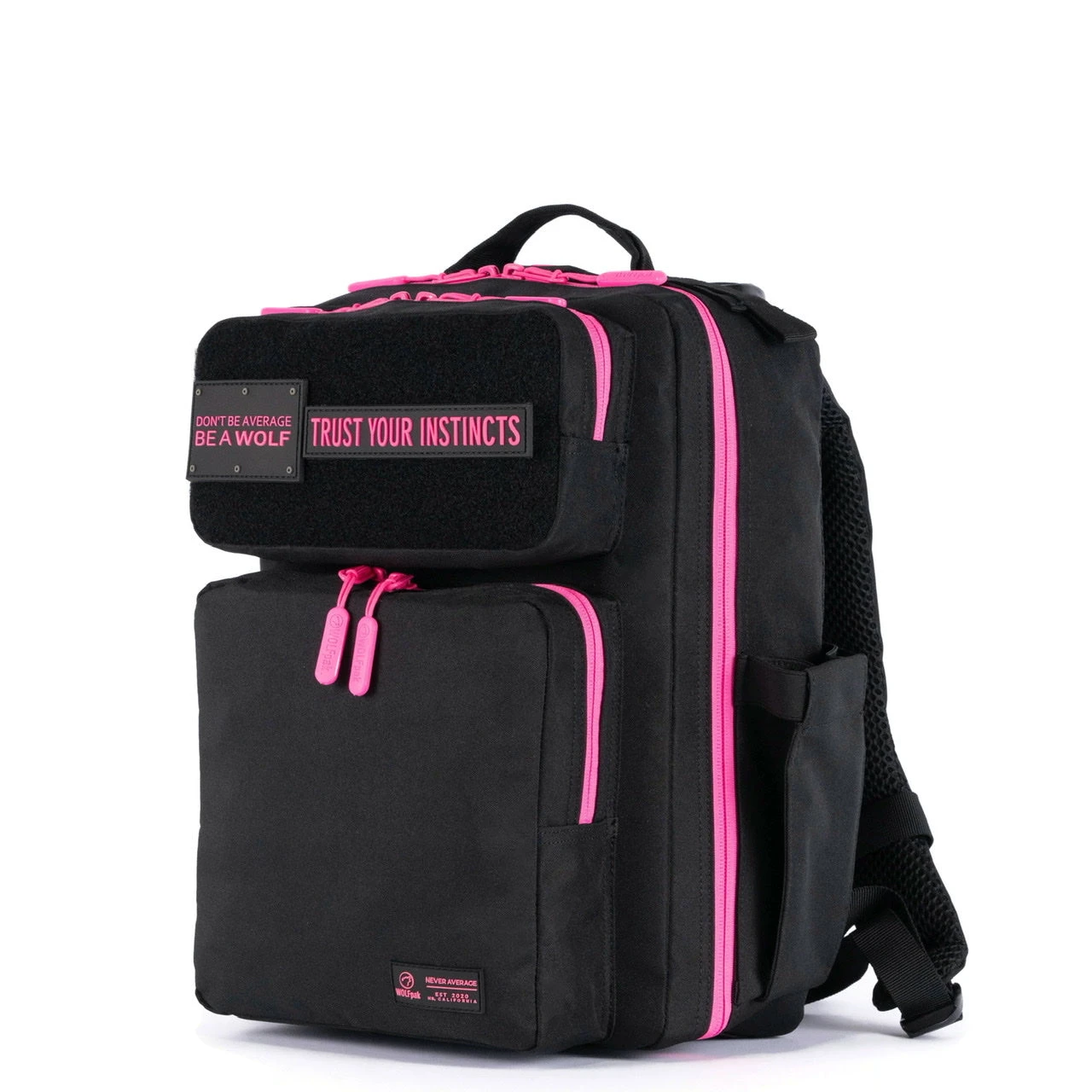 15L Backpack Black Neon Pink 2 15L Backpack Black Neon Pink - Image 2