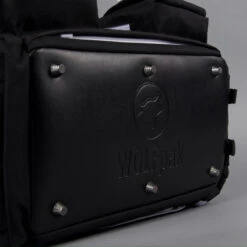 20L Mini Duffle Bag Black With White Accents -Wolfpak 20Ls4.30.24 027