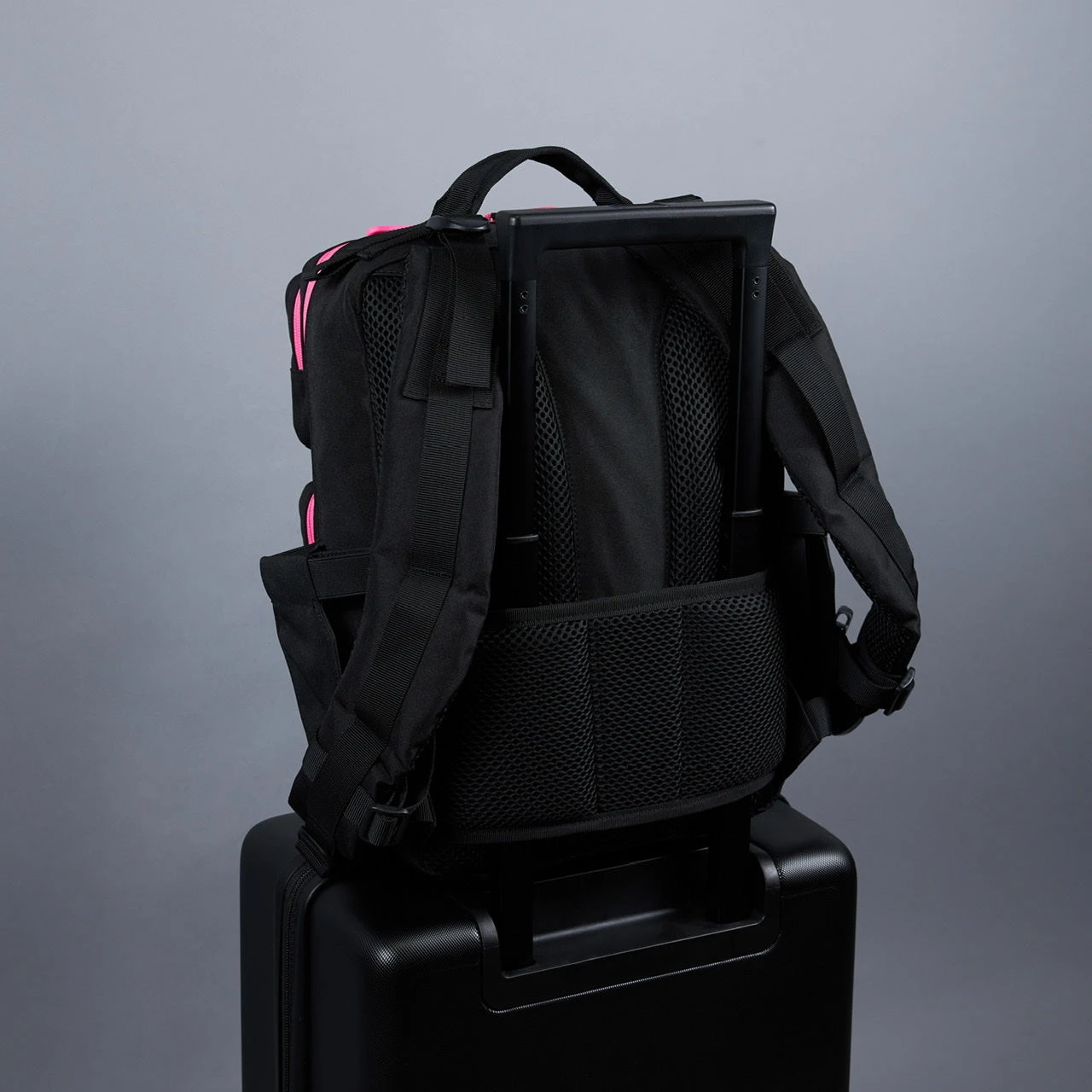 15L Backpack Black Neon Pink 12 15L Backpack Black Neon Pink - Image 12