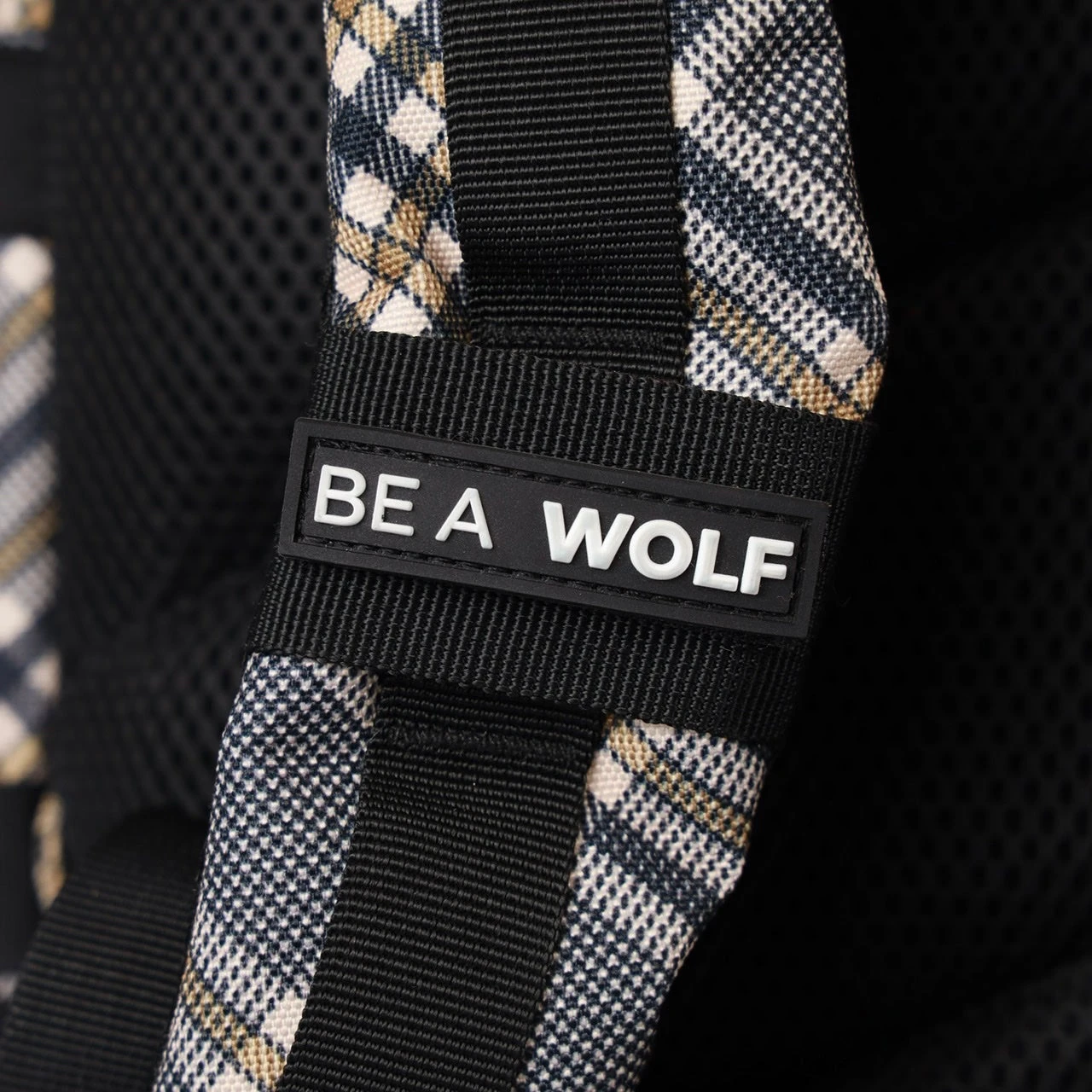 35L Backpack Black Tan Plaid 17 35L Backpack Black Tan Plaid - Image 17