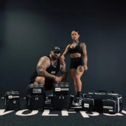 40L Ultimate Duffle Bag Alpha Black White Accents -Wolfpak 30DDFB1B 68E4 4A9D 8CAB 670B4E707C50