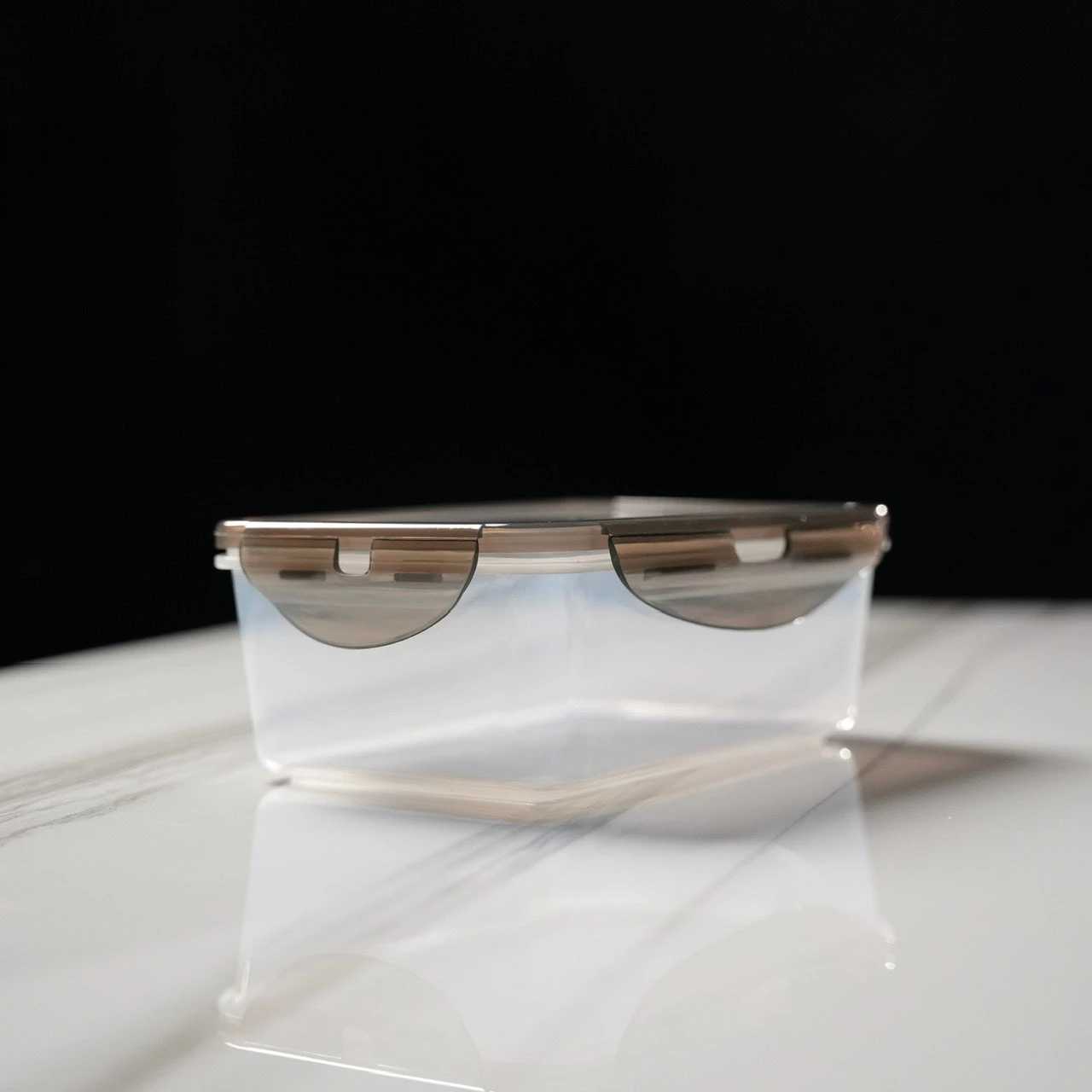 Large Meal Prep Food Containers 40oz (New Stackable Style) 2 Large Meal Prep Food Containers 40oz (New Stackable Style) - Image 2