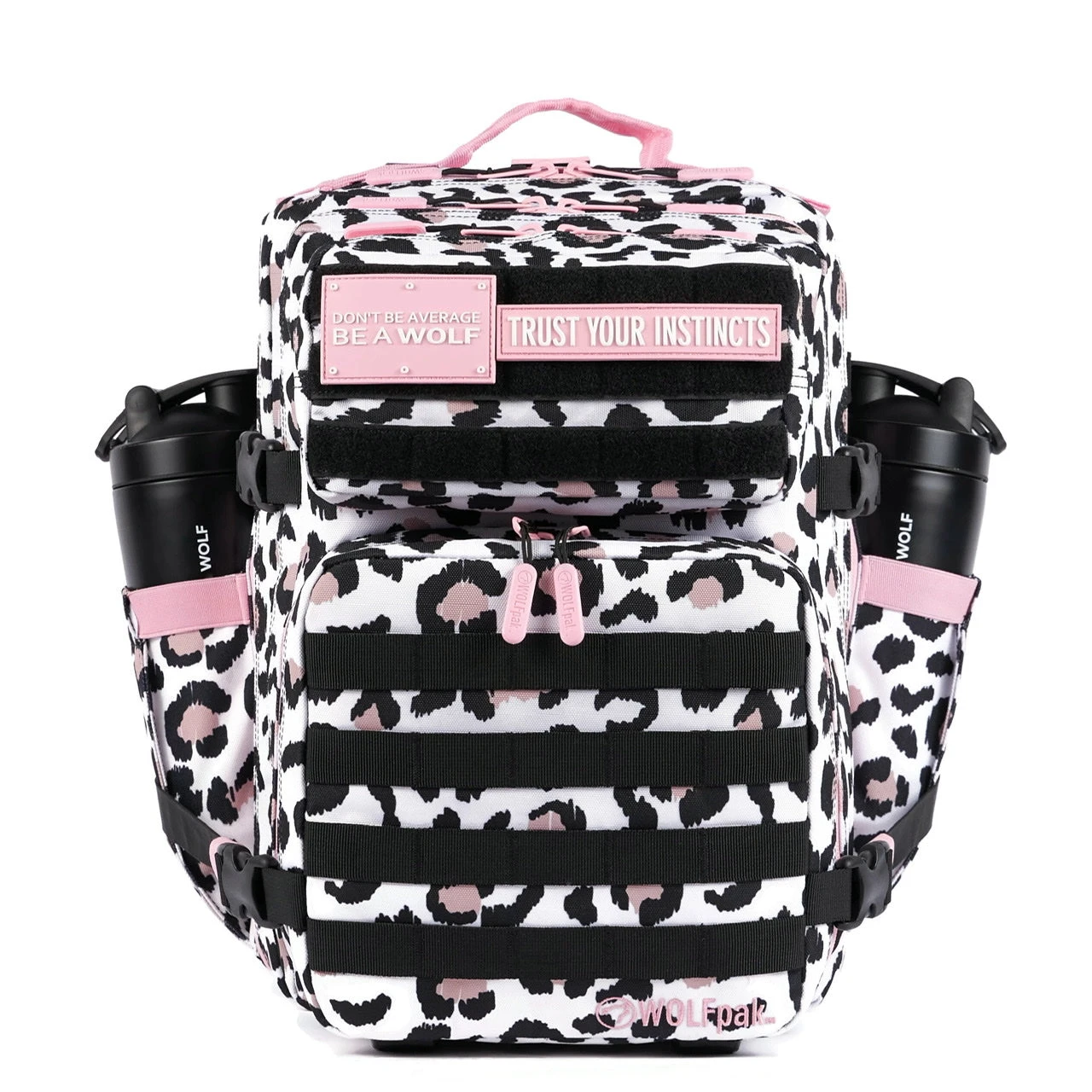 35L Leopard Pink Zip Meal Prep Management 1 35L Leopard Pink Zip Meal Prep Management