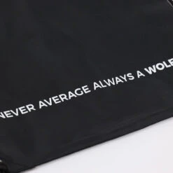 Black Draw String Sackpack Bag -Wolfpak 446BE0D5 72A1 4B8A 90E9 31426143607B
