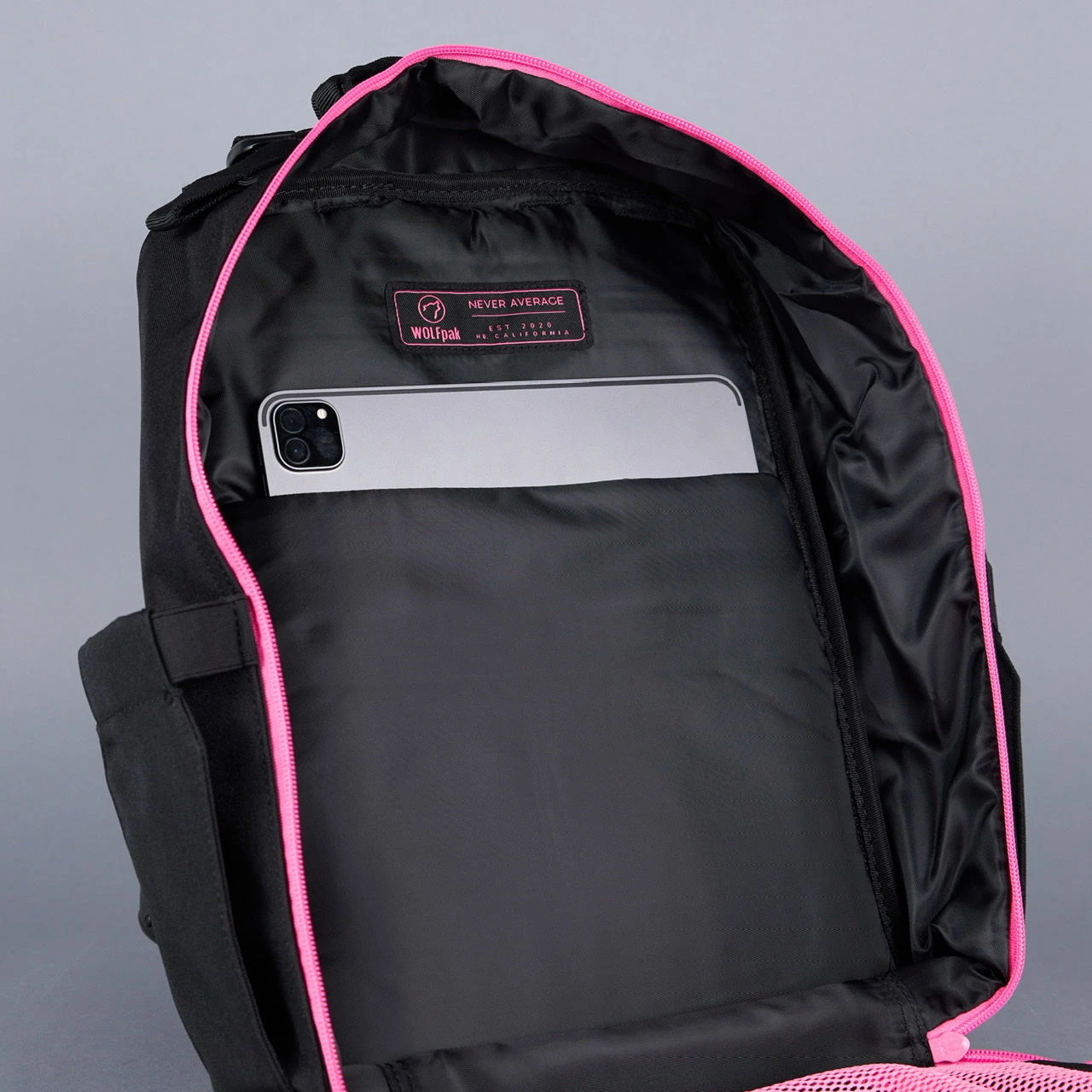 15L Backpack Black Neon Pink 19 15L Backpack Black Neon Pink - Image 19