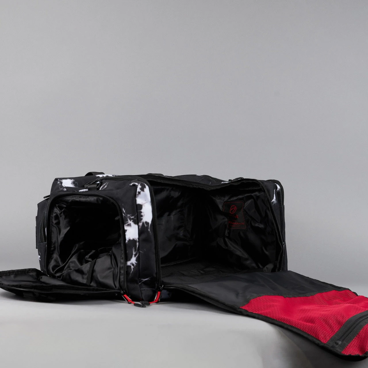 40L Ultimate Duffle Bag Black Lightning Immortal Red 20 40L Ultimate Duffle Bag Black Lightning Immortal Red - Image 20