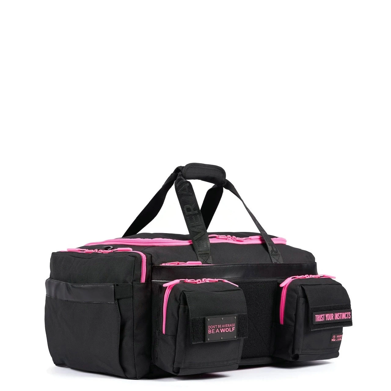 40L Ultimate Duffle Bag Black Neon Pink 1 40L Ultimate Duffle Bag Black Neon Pink