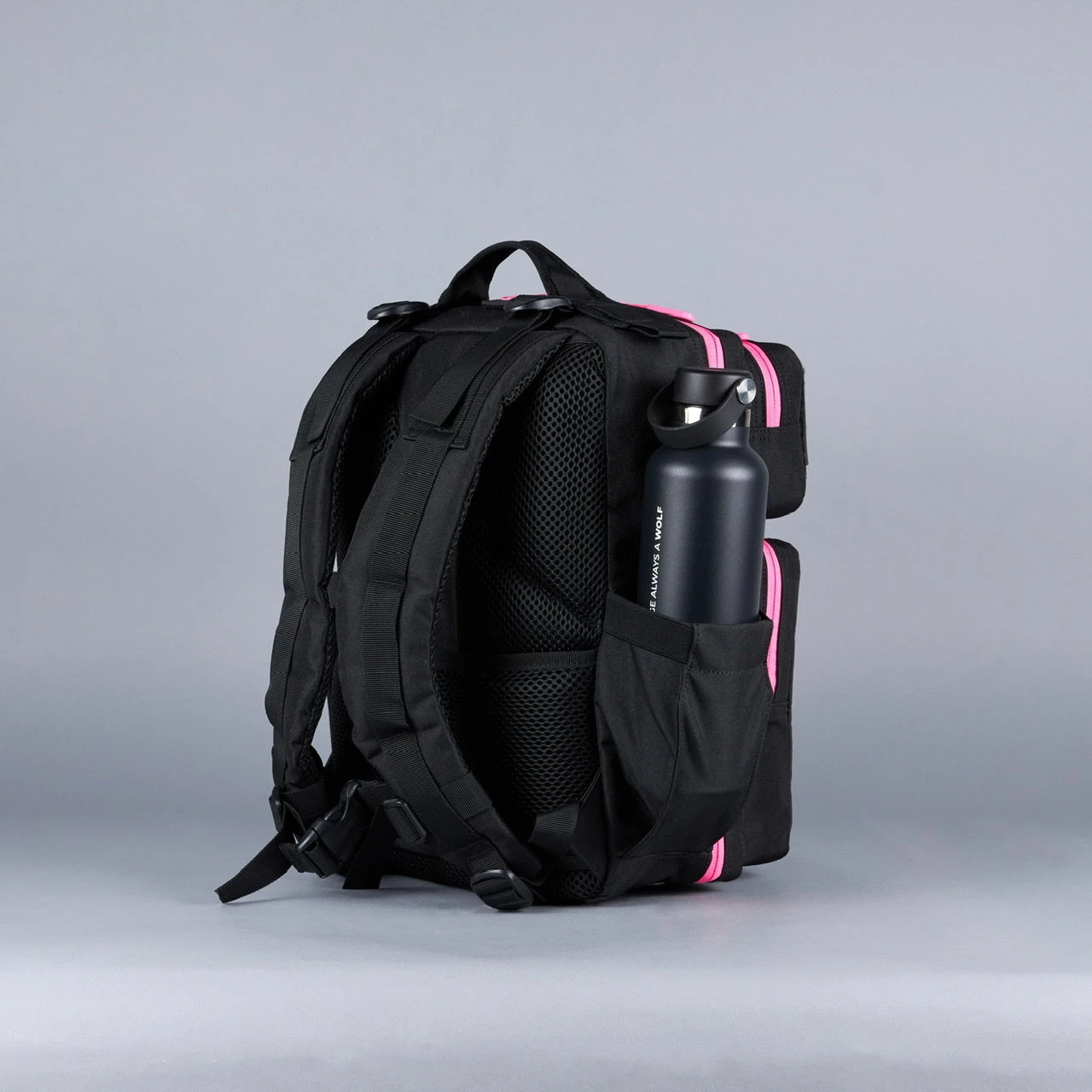 15L Backpack Black Neon Pink 11 15L Backpack Black Neon Pink - Image 11
