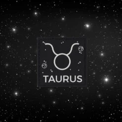 Zodiac Sign Taurus Patch