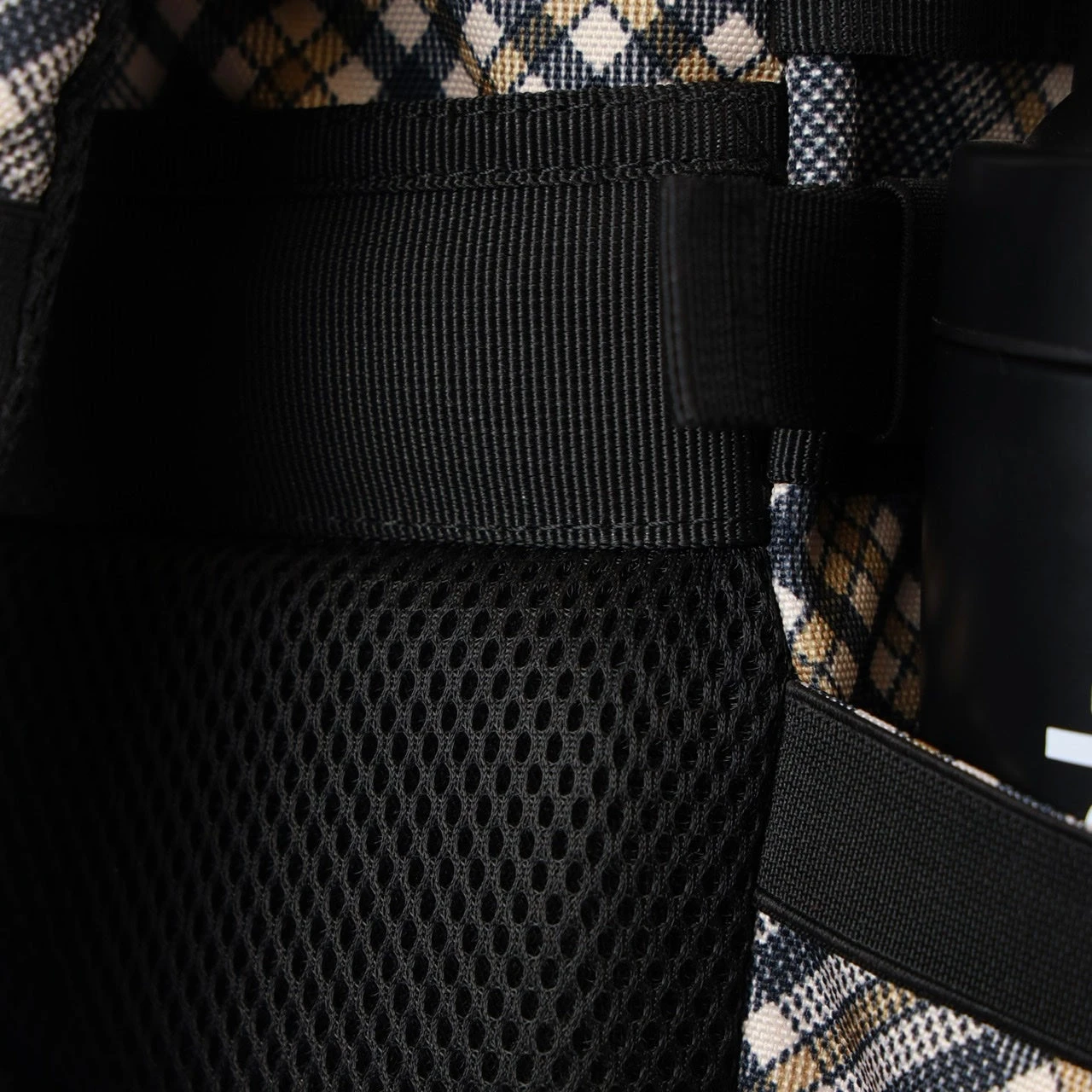 35L Backpack Black Tan Plaid 15 35L Backpack Black Tan Plaid - Image 15