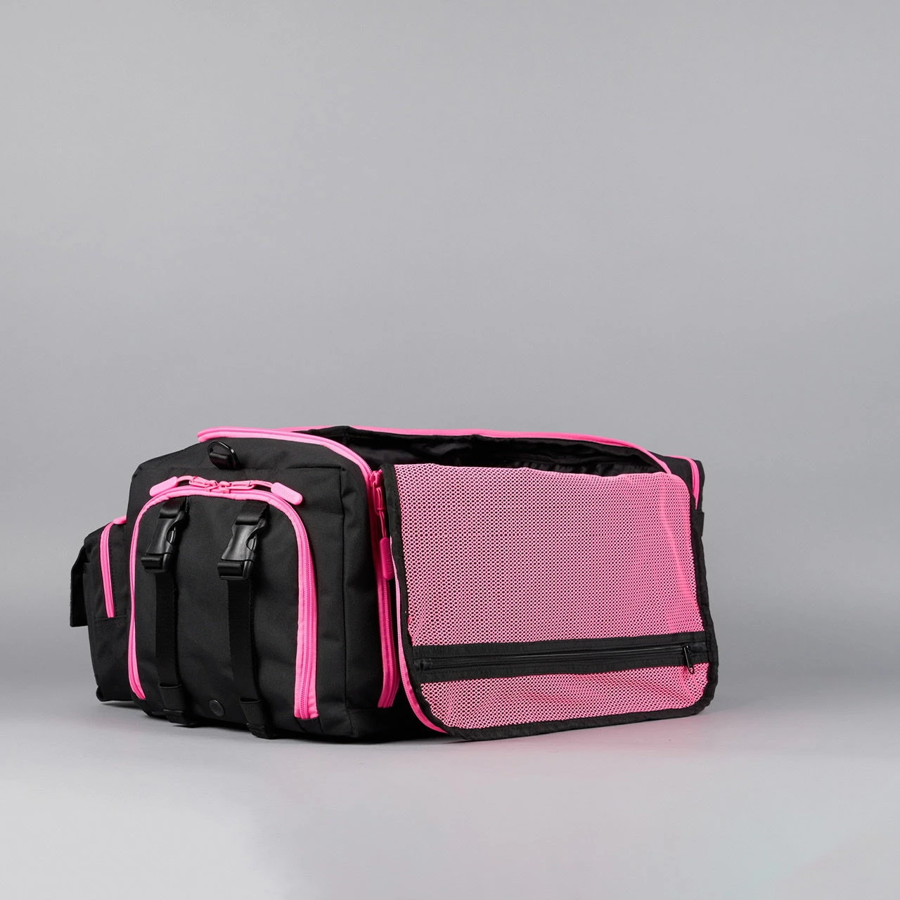 40L Ultimate Duffle Bag Black Neon Pink 18 40L Ultimate Duffle Bag Black Neon Pink - Image 18