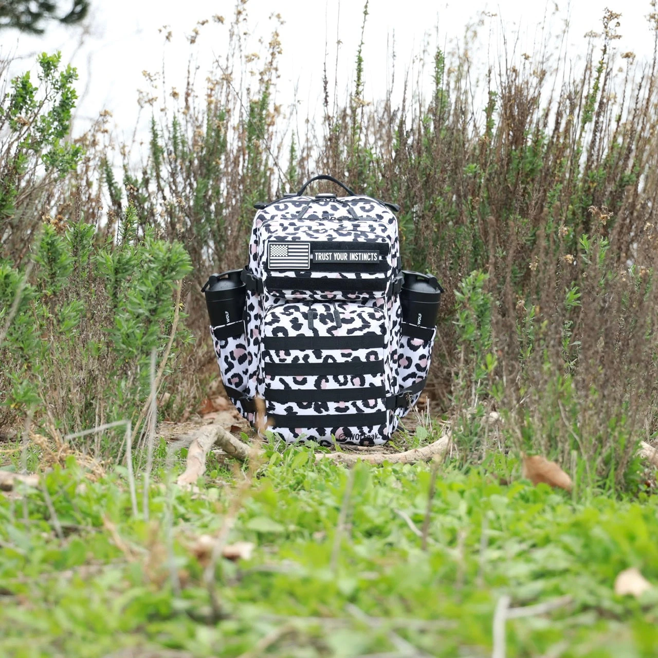 45L Backpack Classic Leopard 4 45L Backpack Classic Leopard - Image 4