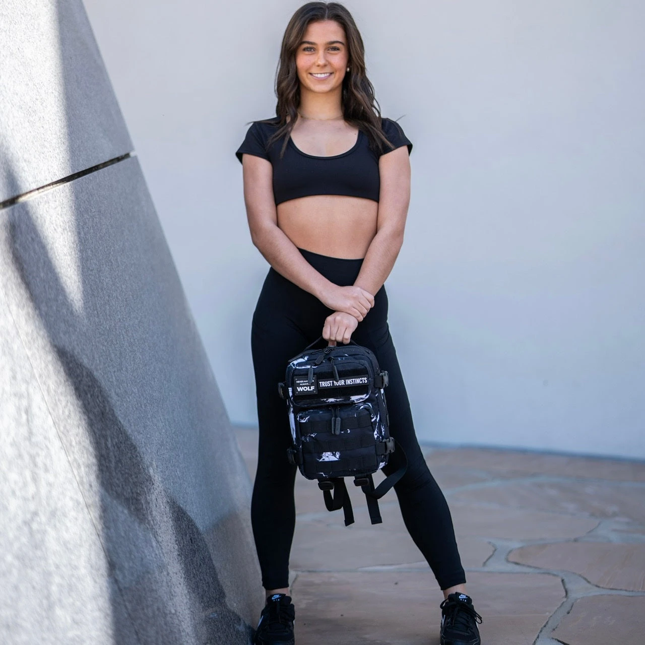 9L Backpack Mini Black Lightning 5 9L Backpack Mini Black Lightning - Image 5