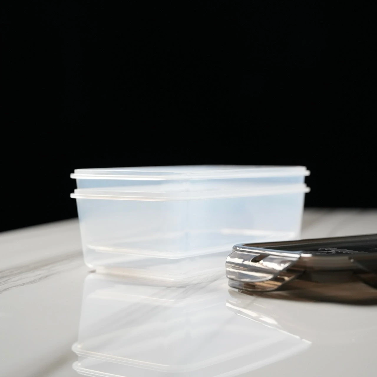 Large Meal Prep Food Containers 40oz (New Stackable Style) 3 Large Meal Prep Food Containers 40oz (New Stackable Style) - Image 3