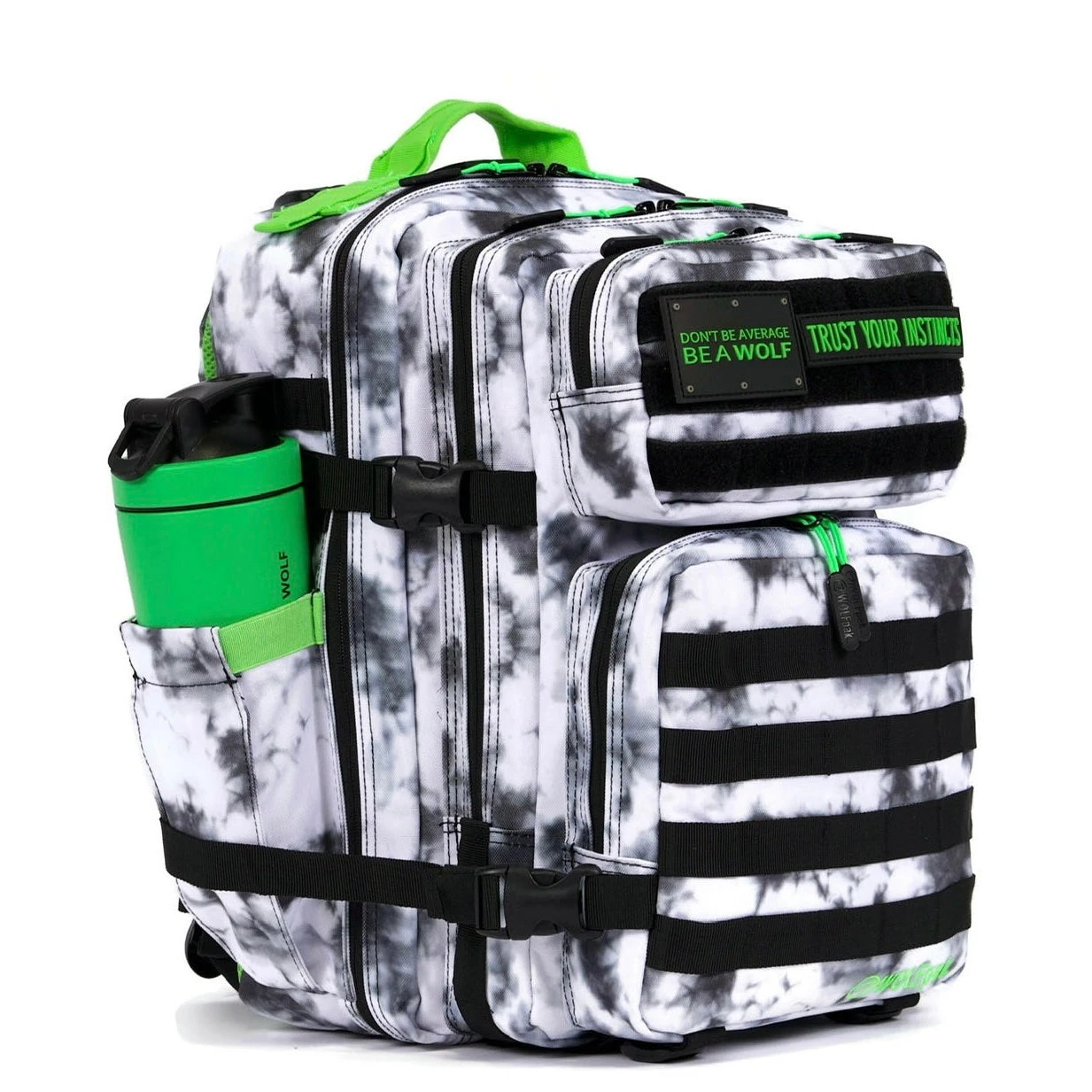 35L Backpack Timber Wolf Graffiti Green 2 35L Backpack Timber Wolf Graffiti Green - Image 2