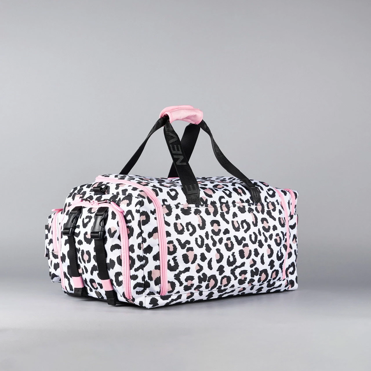 40L Ultimate Duffle Bag Leopard Pink Zip 8 40L Ultimate Duffle Bag Leopard Pink Zip - Image 8