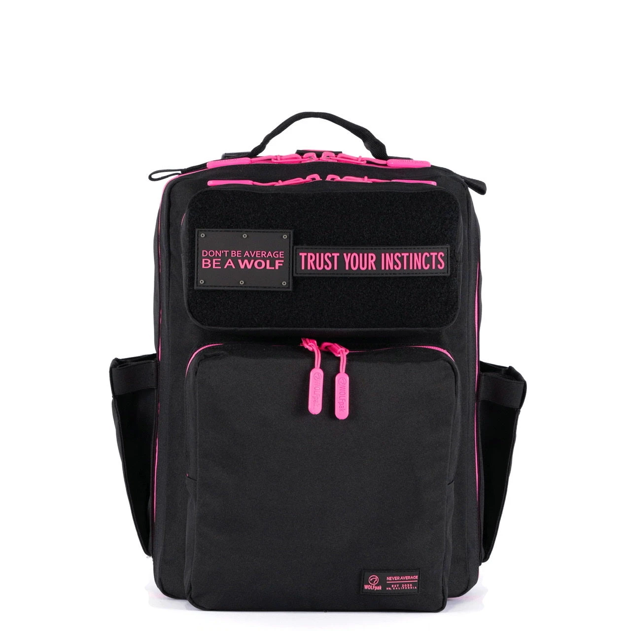 15L Backpack Black Neon Pink 3 15L Backpack Black Neon Pink - Image 3
