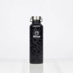 25oz Flask Black Leopard
