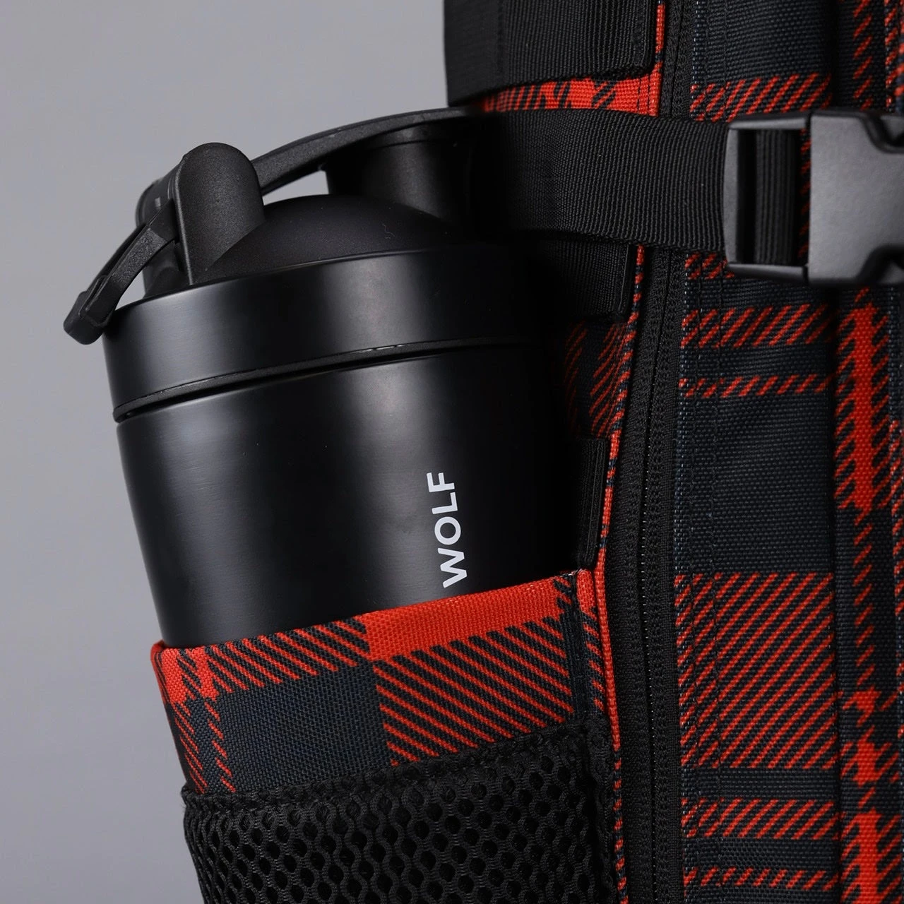 35L Backpack Buffalo Red Plaid 8 35L Backpack Buffalo Red Plaid - Image 8