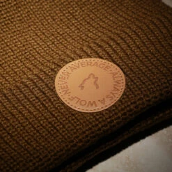 Mocha Brown Beanie -Wolfpak B4ABBBCC 207A 4C12 A602 25BDD32BFB58