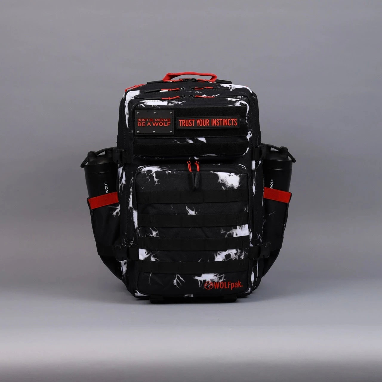 45L Backpack Black Lightning Immortal Red 3 45L Backpack Black Lightning Immortal Red - Image 3
