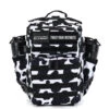 35L Backpack Black White Cow