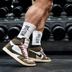 OG Arctic White Crew Socks -Wolfpak B92558F6 87ED 4702 8791 628C05400E23