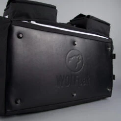 40L Ultimate Duffle Bag Alpha Black White Accents -Wolfpak BB2C4BA4 51A8 426E B67B 22DDBDD6569A