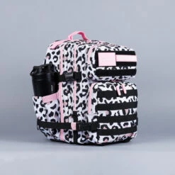 25L Backpack Leopard Pink Zip -Wolfpak BC101B2B B4B8 4B2E 987E A5BBC8454354