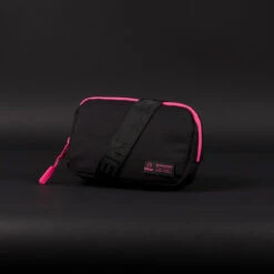 Crossbody Pack Black Neon Pink