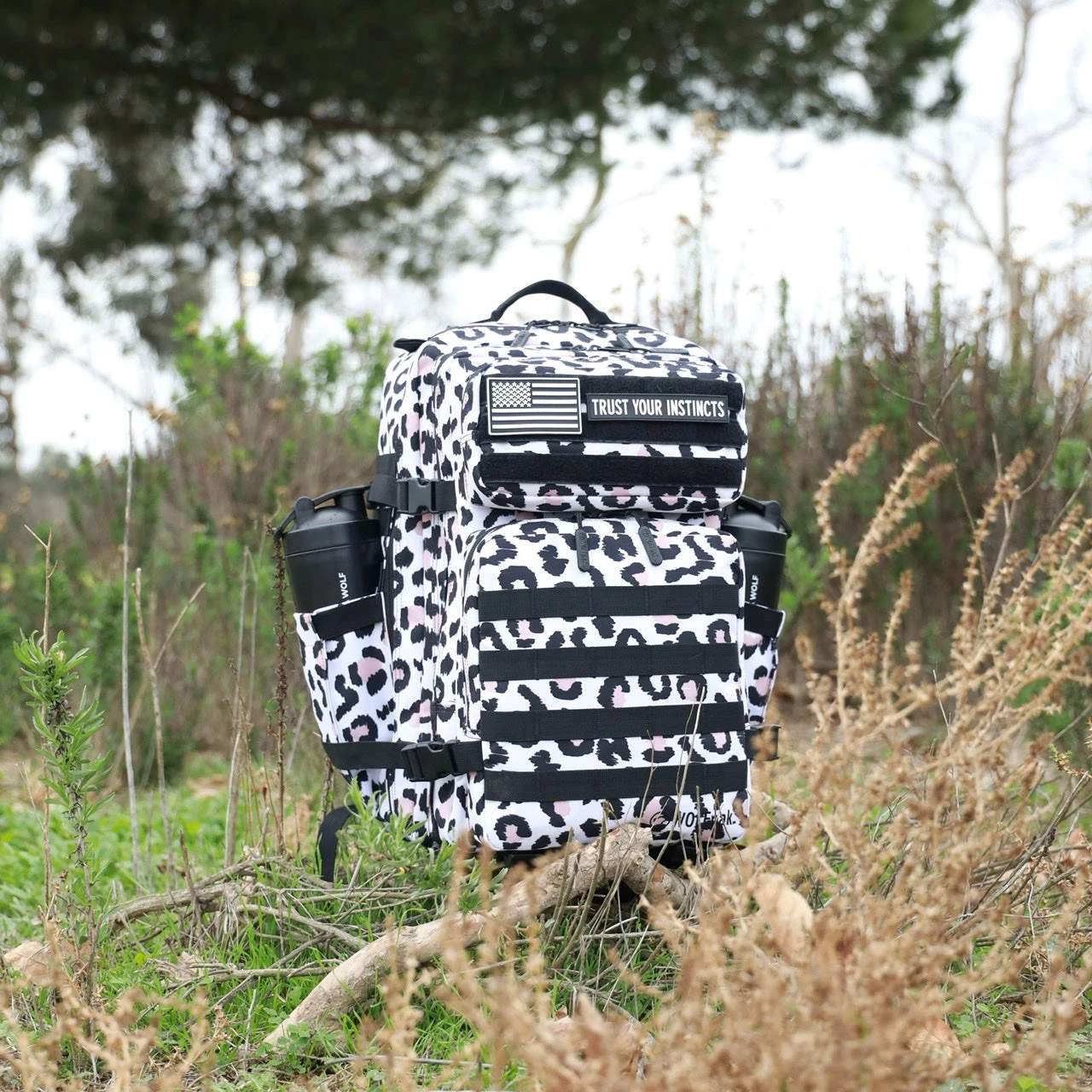 45L Backpack Classic Leopard 3 45L Backpack Classic Leopard - Image 3