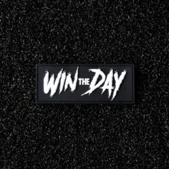 WIN THE DAY Strip Alpha Black W/White