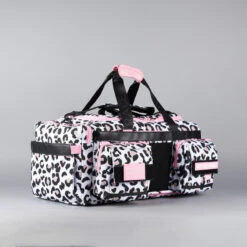 40L Ultimate Duffle Bag Leopard Pink Zip 25 40L Ultimate Duffle Bag Leopard Pink Zip -Wolfpak D71DE320 34BF 4FE3 91F2 259B05E060CD
