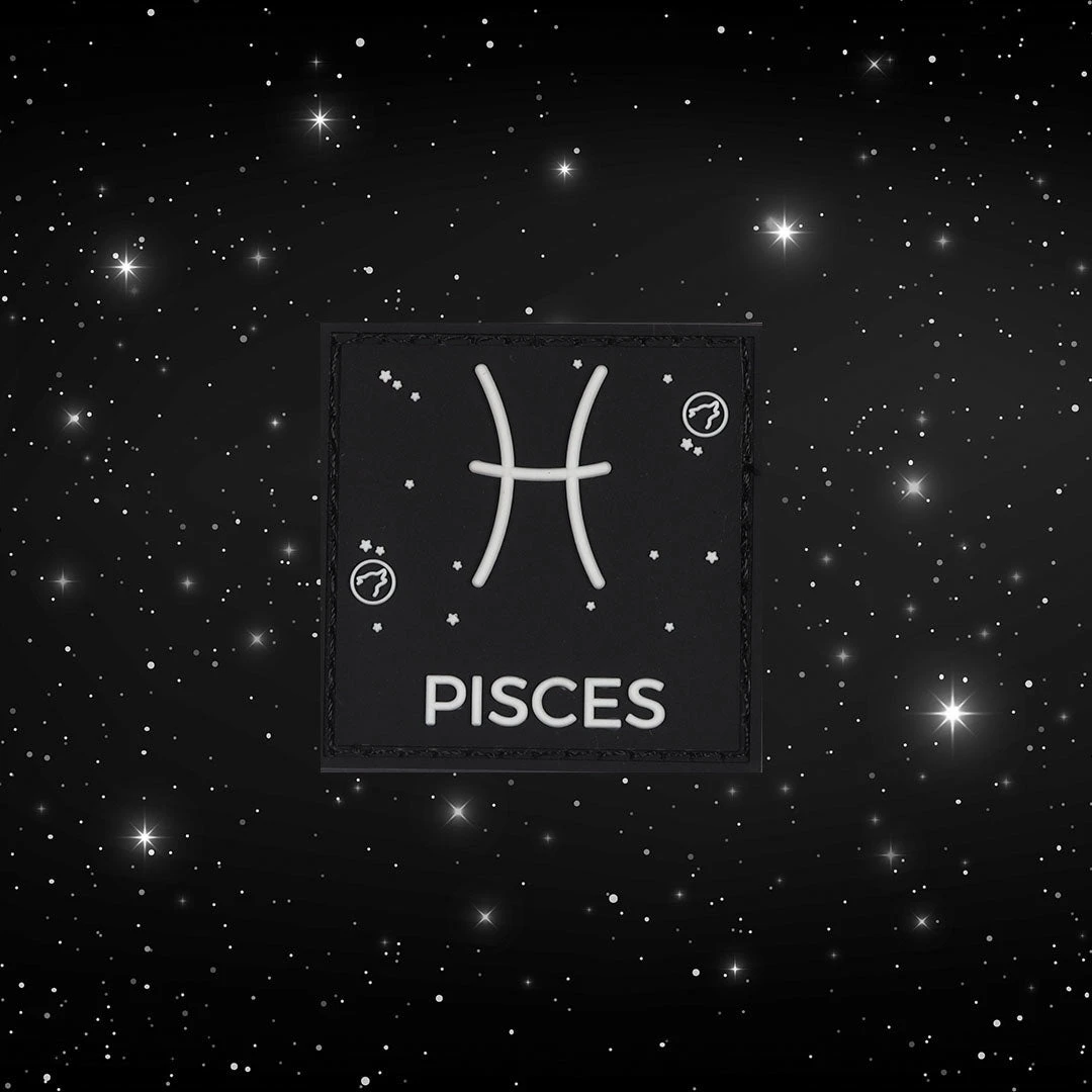 Zodiac Sign Pisces Patch 1 Zodiac Sign Pisces Patch