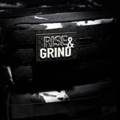 Rise & Grind Velcro Patch -Wolfpak E562EEF3 1B93 4420 B9B3 D5C0B005E554