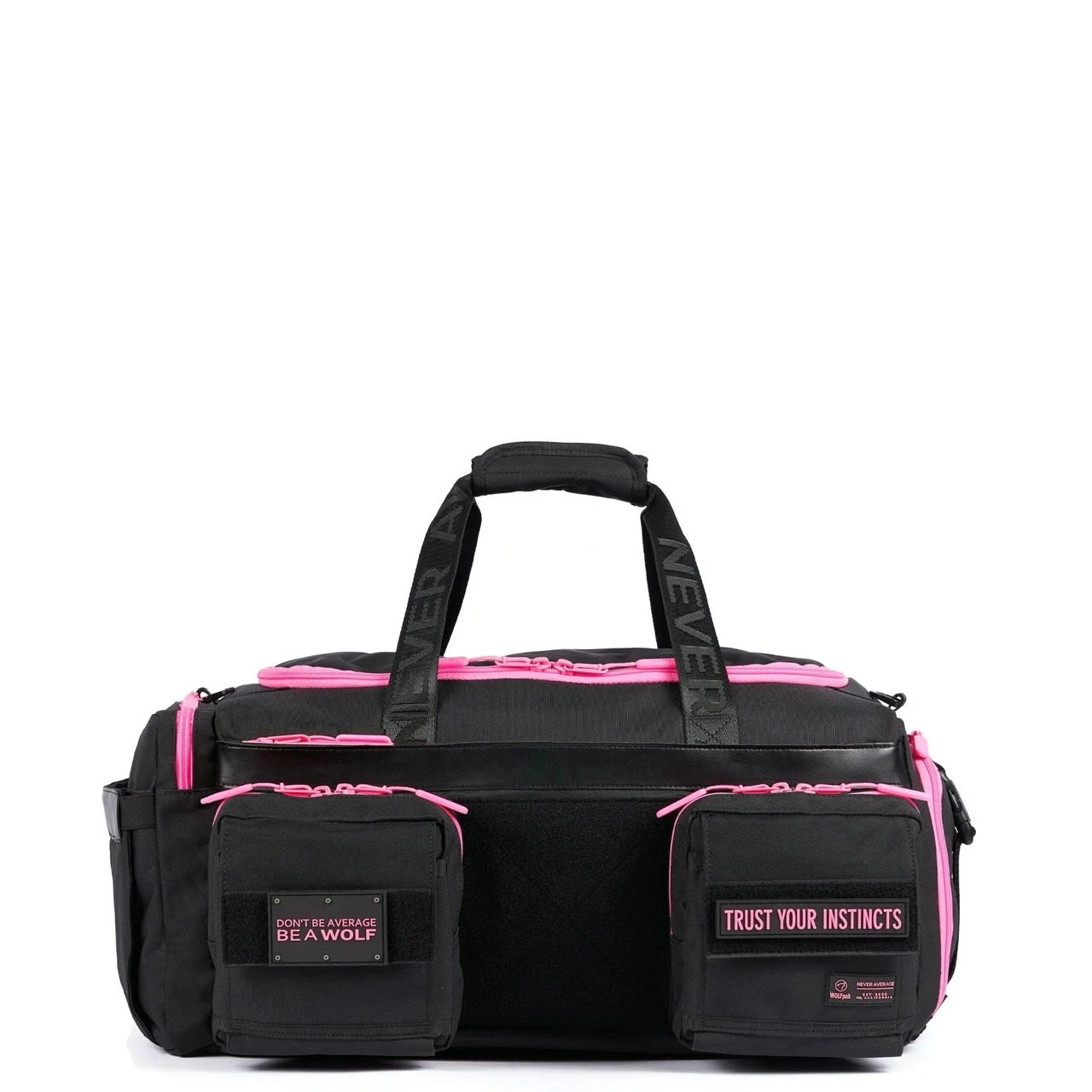 40L Ultimate Duffle Bag Black Neon Pink 2 40L Ultimate Duffle Bag Black Neon Pink - Image 2