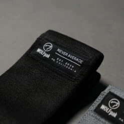 Black & Gray Resistance Band Set -Wolfpak EF0058F0 F865 4031 A9E3 00B929065272