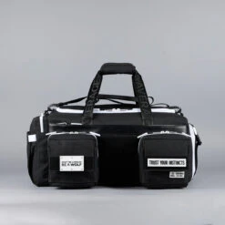 40L Ultimate Duffle Bag Alpha Black White Accents -Wolfpak F8D3ECEF 24B0 4D79 B428 BECC72D9EE5C
